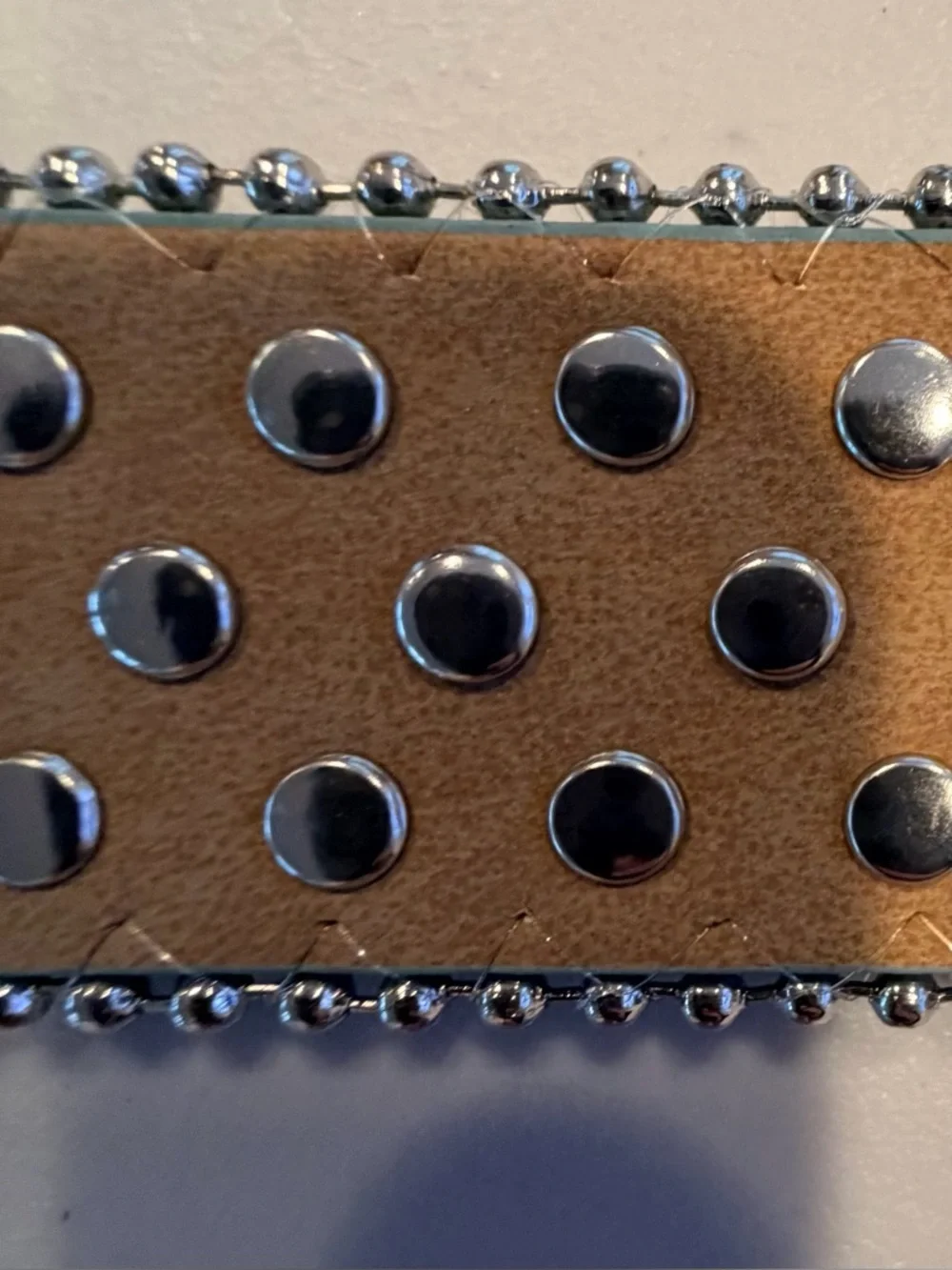 ZHCWT | women’s Red & Blue rhinestone western belt.